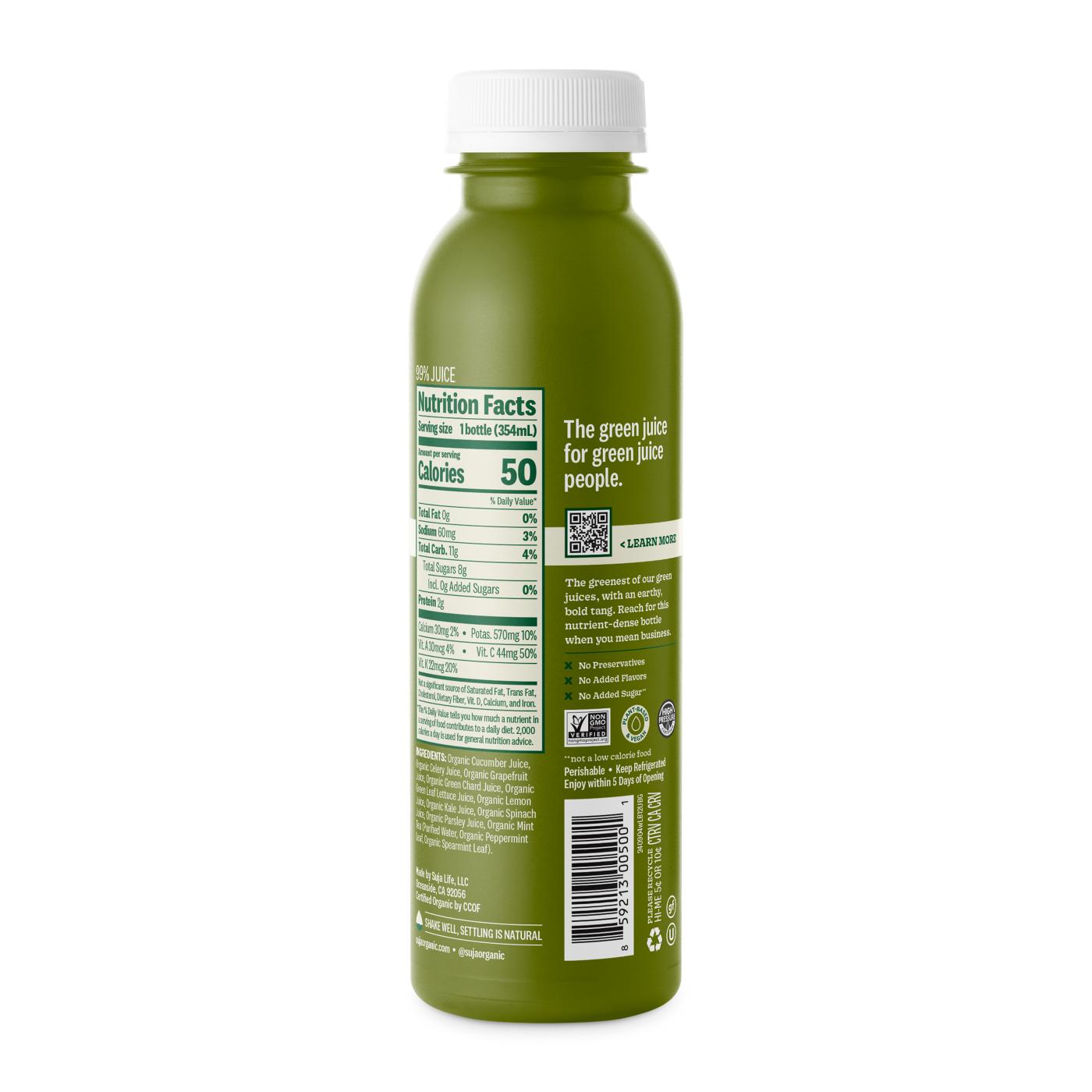 Suja Uber Greens Organic Cold-Pressed Juice; image 2 of 2