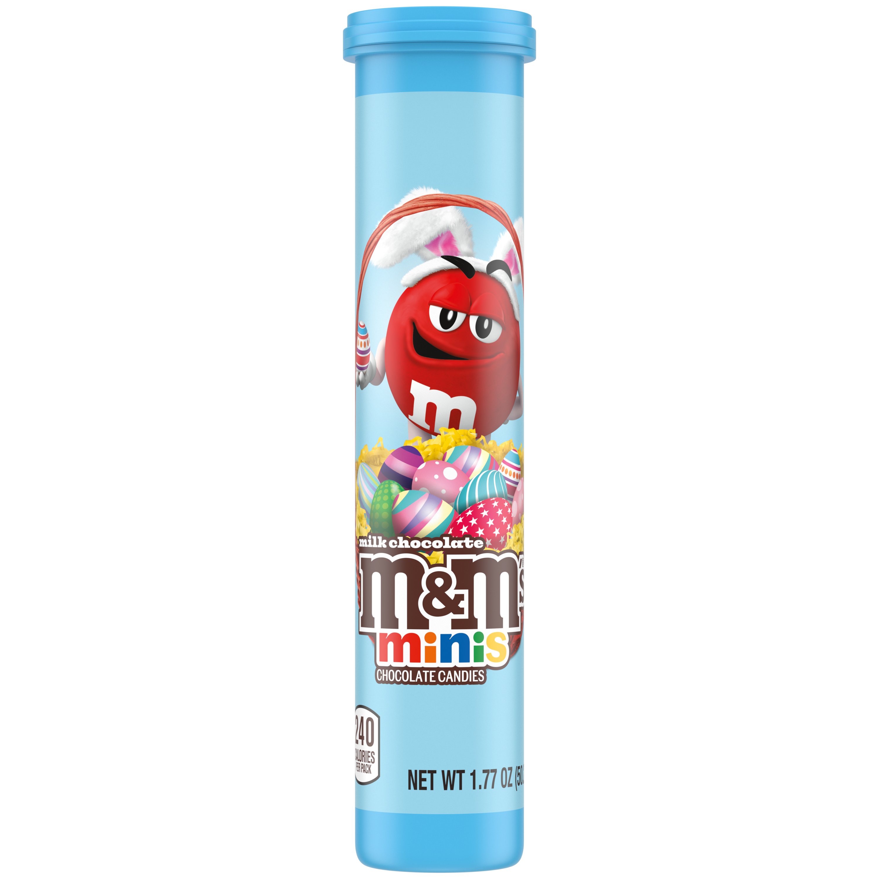 M&M's Milk Chocolate Minis Mega Tube Easter