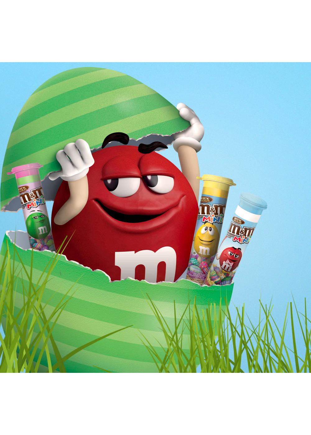 M&M'S Minis Milk Chocolate Easter Candy Tube; image 2 of 6