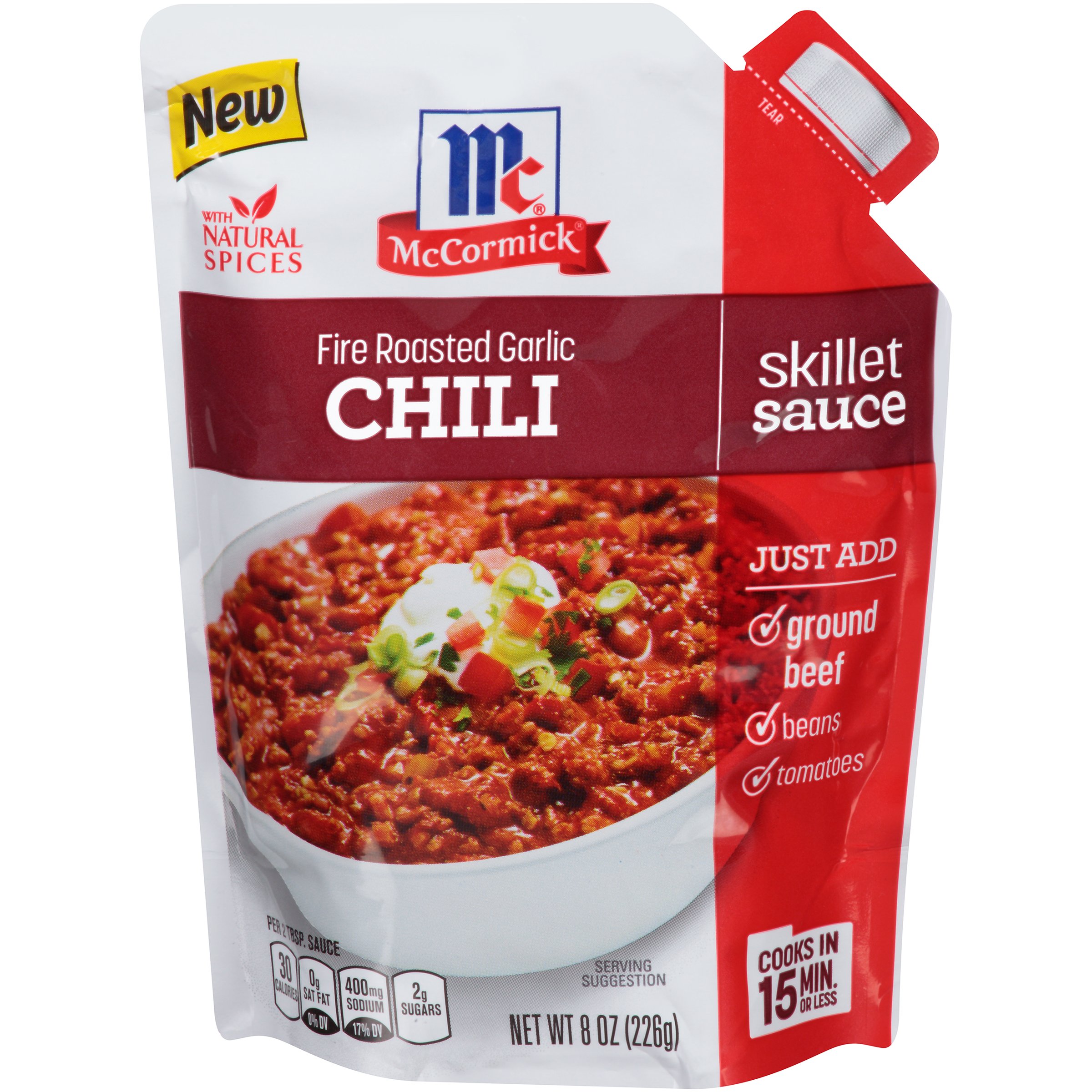 McCormick Skillet Sauce Fire Roasted Garlic Chili Shop Cooking sauces