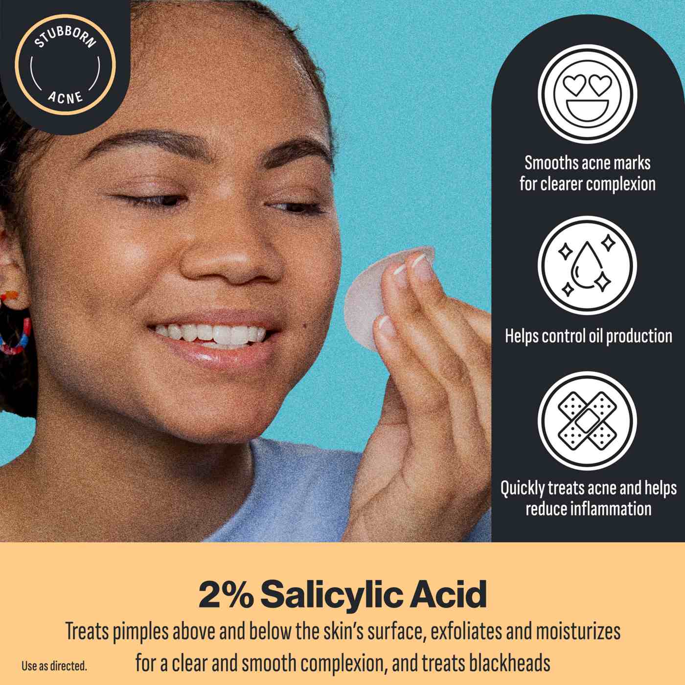 Oxy 3-IN-1 Acne Facial Cleansing Pads; image 5 of 7