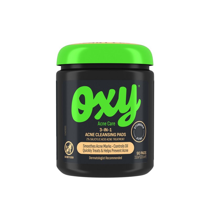 oxy maximum action pads ingredients