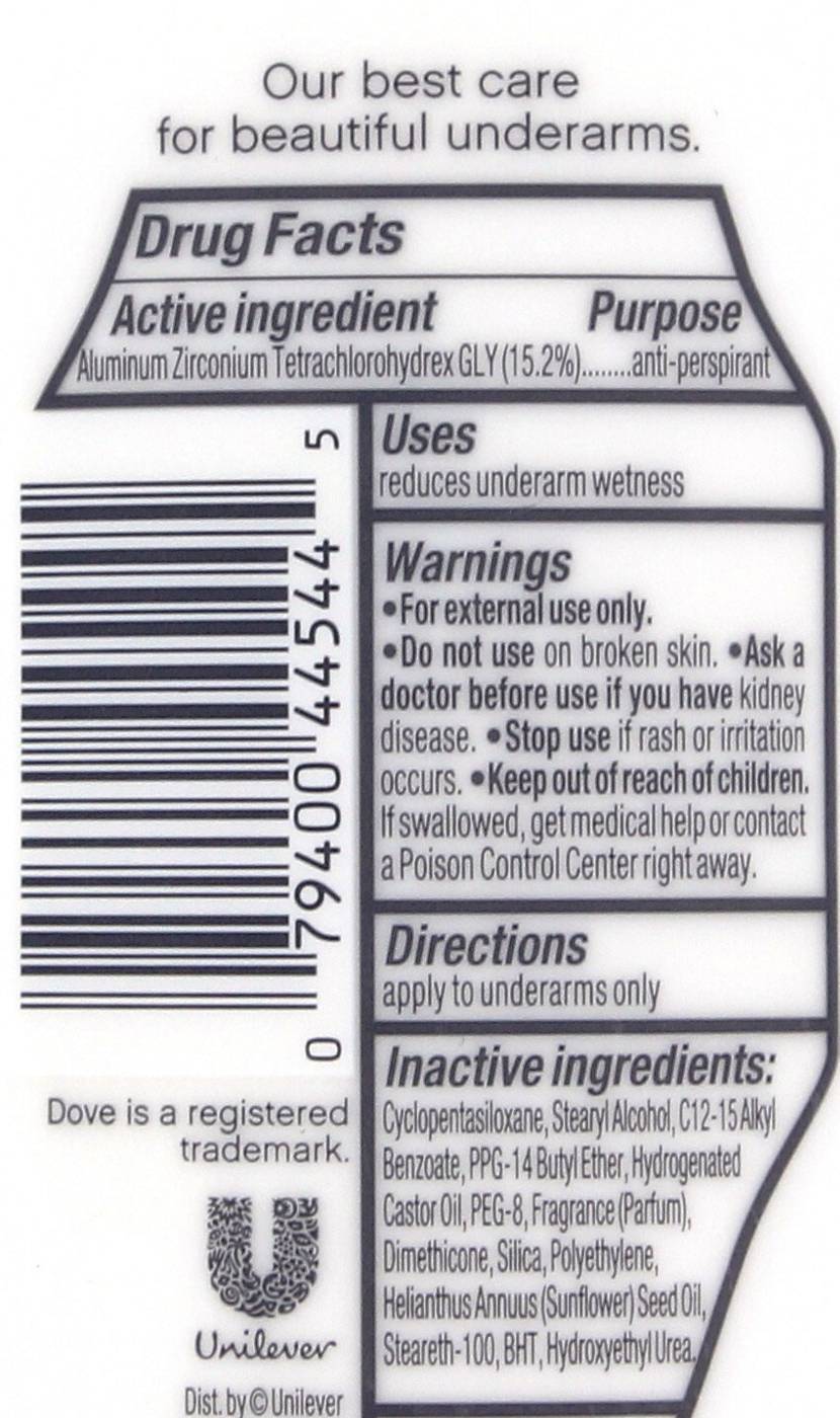 Dove Advanced Care Original Clean Antiperspirant Deodorant; image 2 of 2