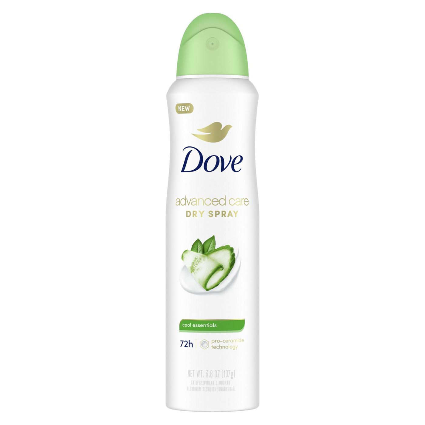 Dove Advanced Care Antiperspirant Deodorant Dry Spray Cool Essentials; image 1 of 7