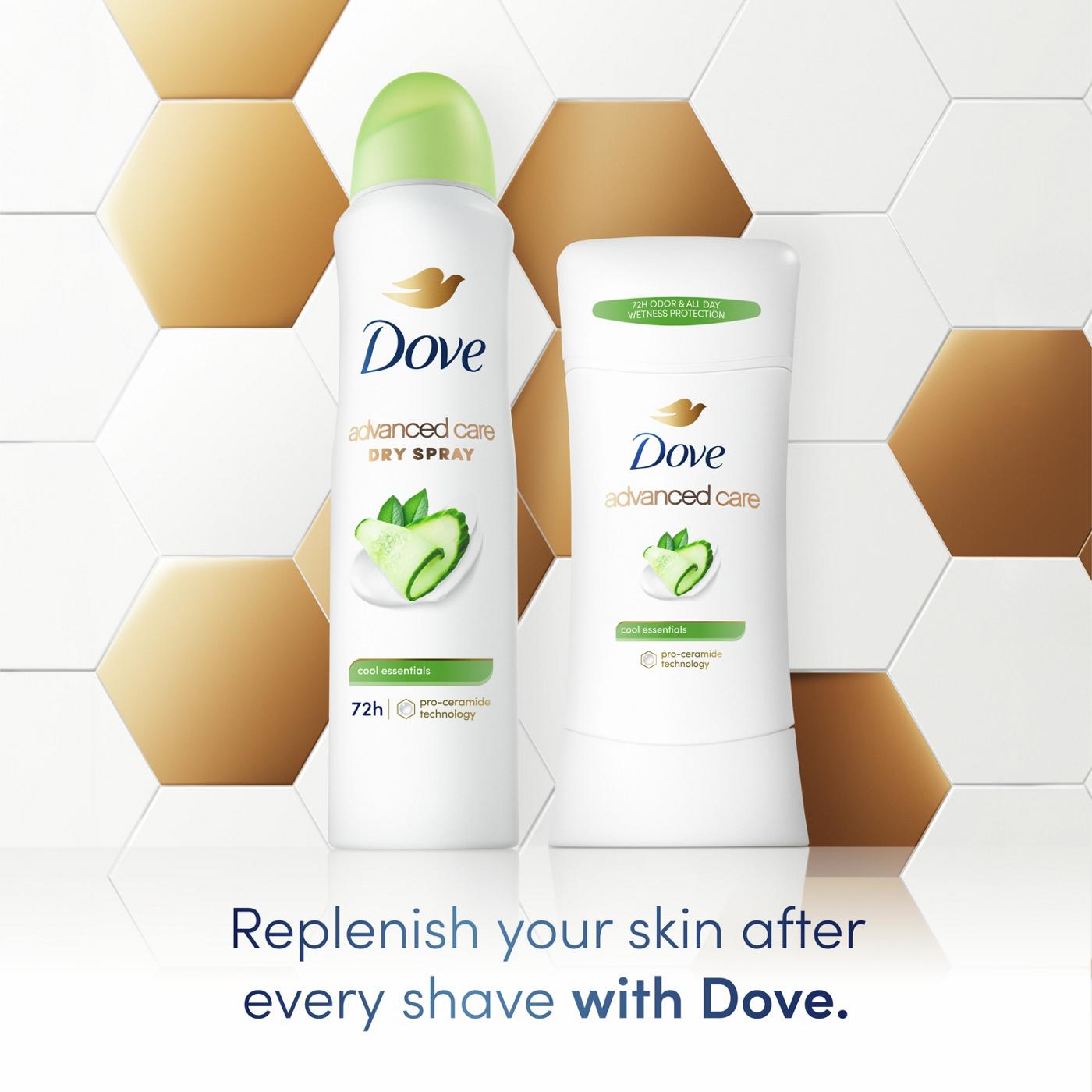 Dove Advanced Care Dry Spray Antiperspirant Deodorant - Cool Essentials; image 7 of 9