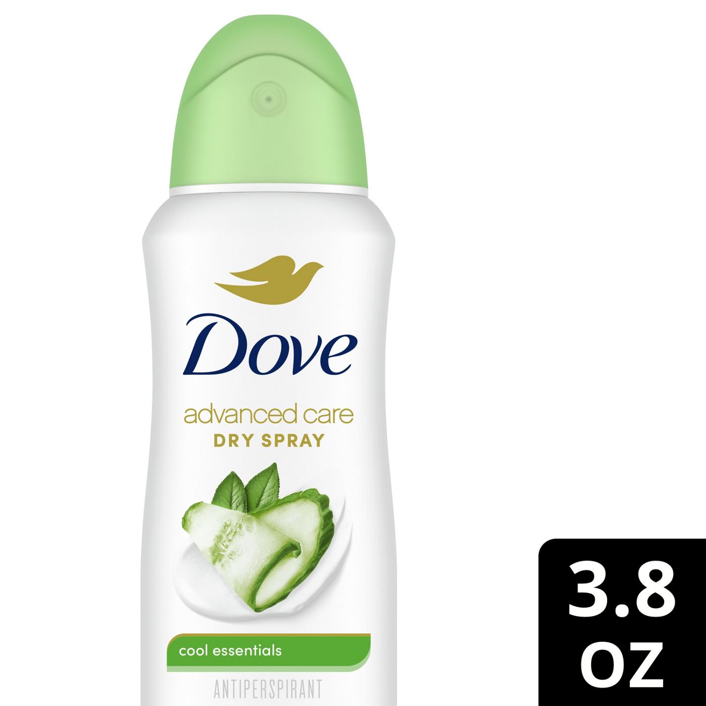 Dove Advanced Care Dry Spray Antiperspirant Deodorant - Cool Essentials; image 8 of 9