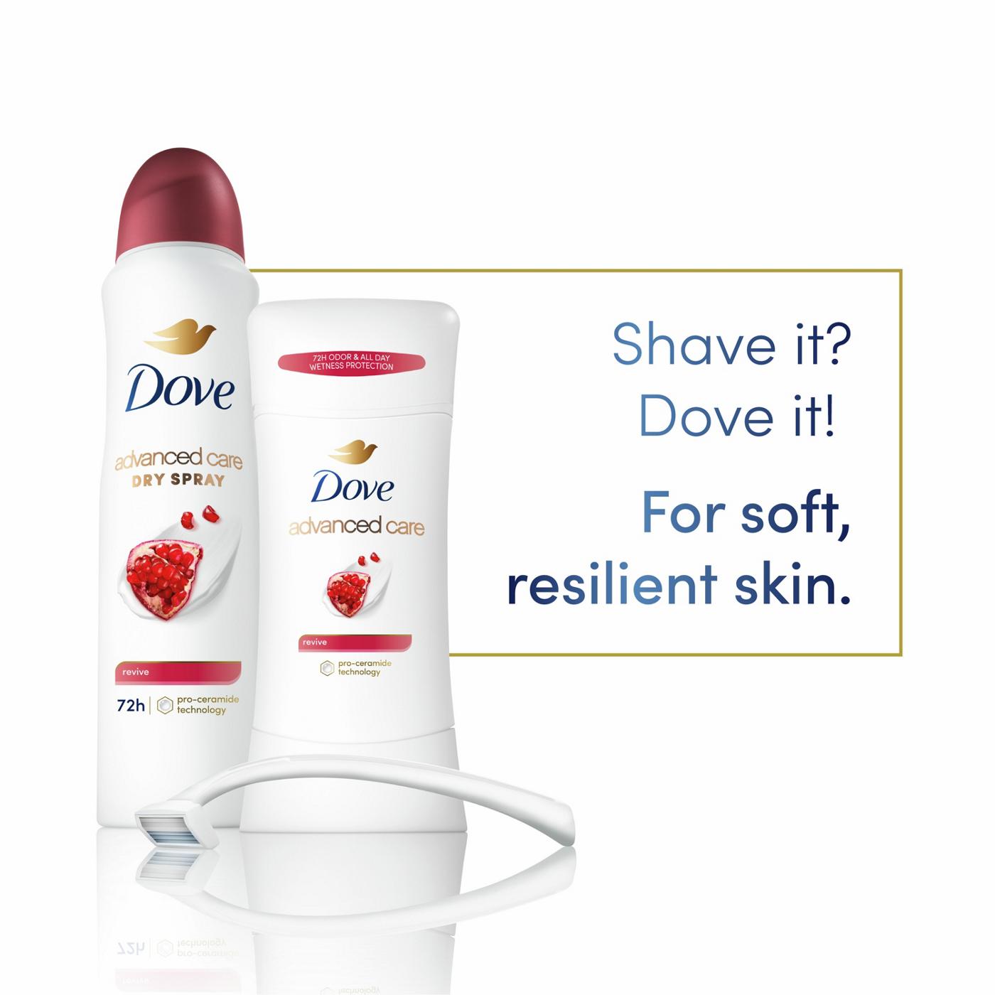 Dove Advanced Care Dry Spray Antiperspirant Deodorant Revive; image 8 of 8