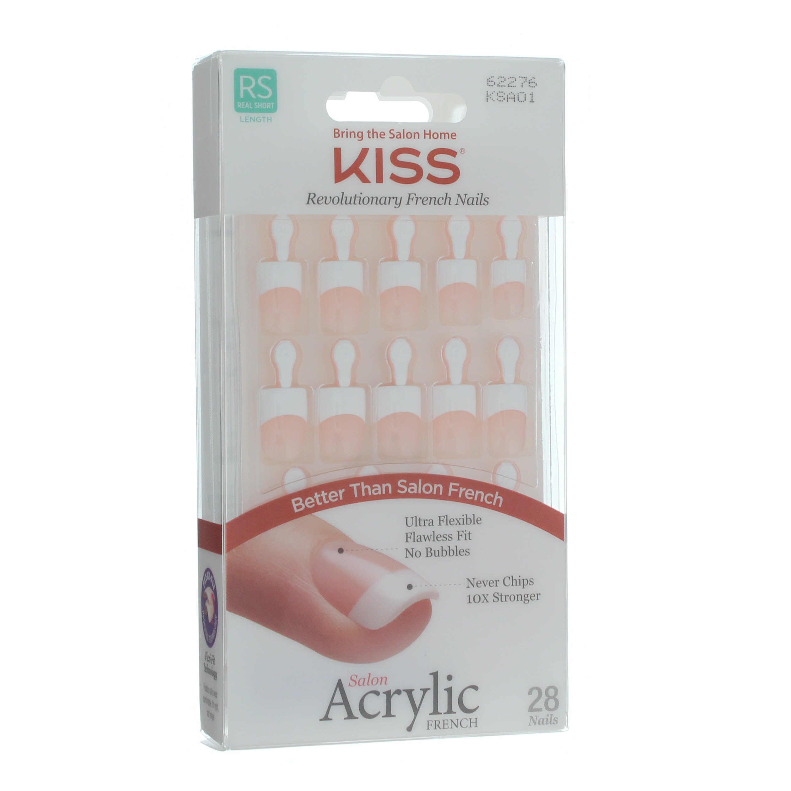 Kiss Salon Acrylic French Halo Effect - Shop Nail Sets at H-E-B