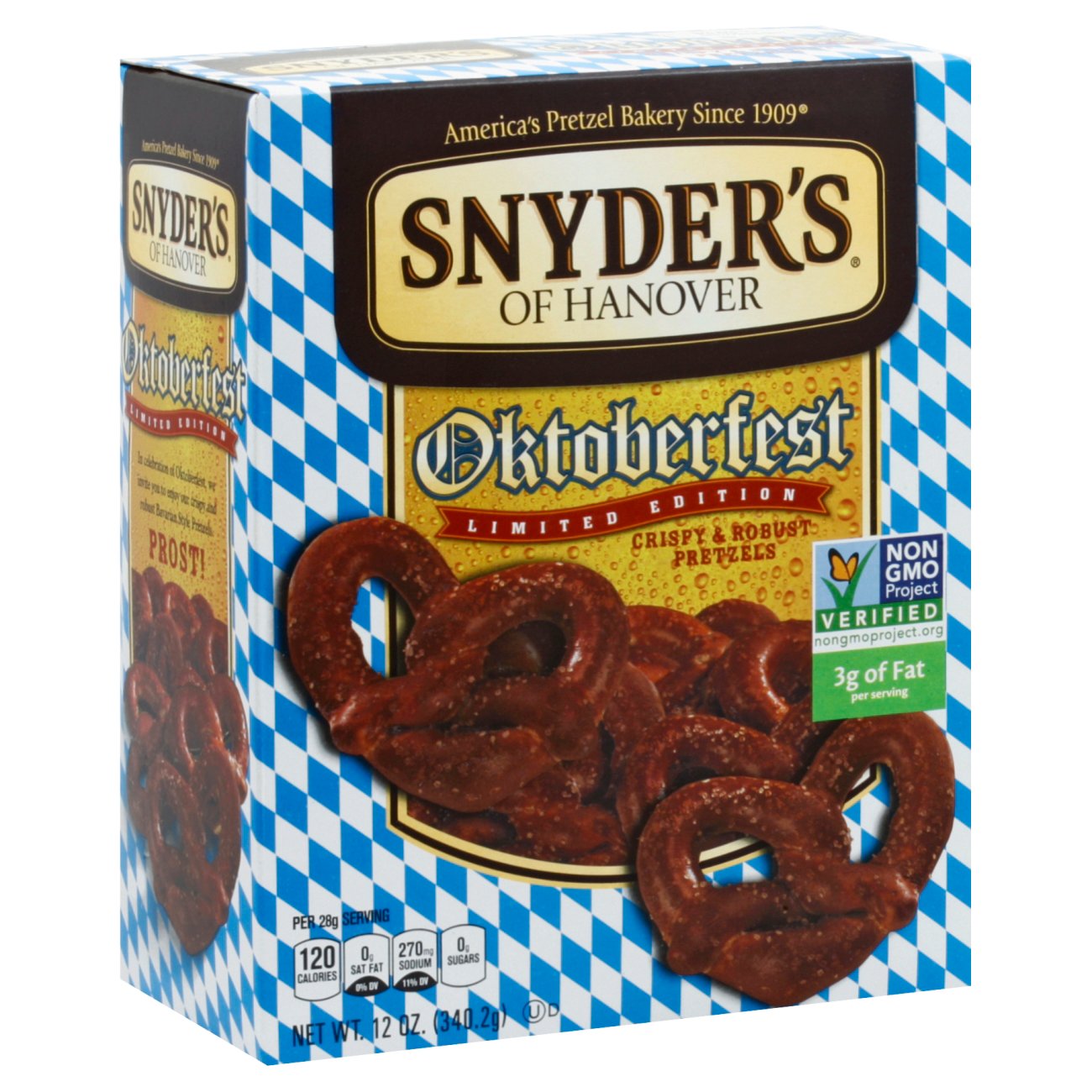 Bavarian Pretzel Nutrition Facts