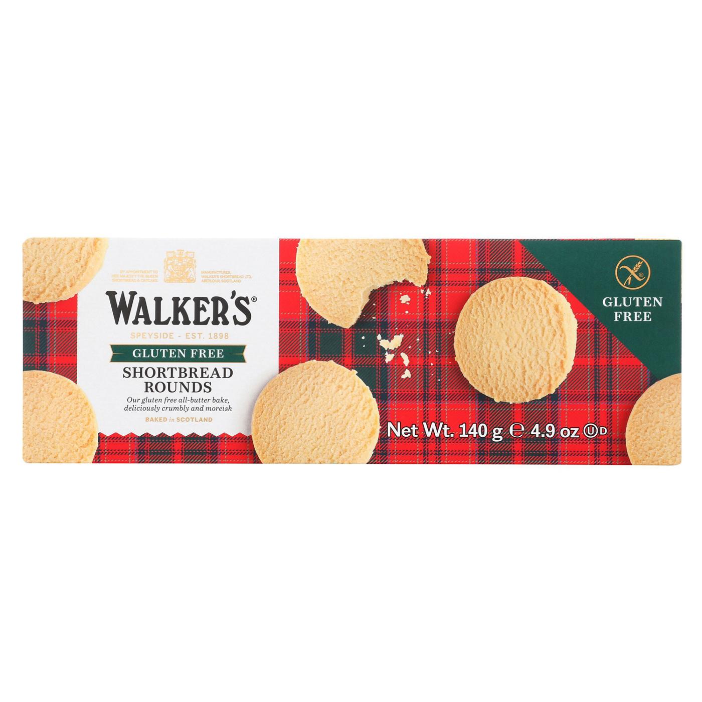 Walker's Gluten Free Pure Butter Shortbread Cookies; image 1 of 2