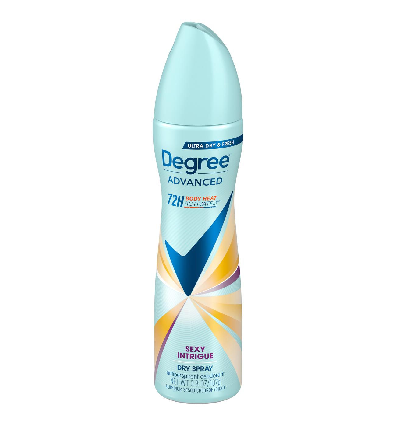 Degree 72 Hr Advanced Antiperspirant Deodorant Dry Spray Sexy