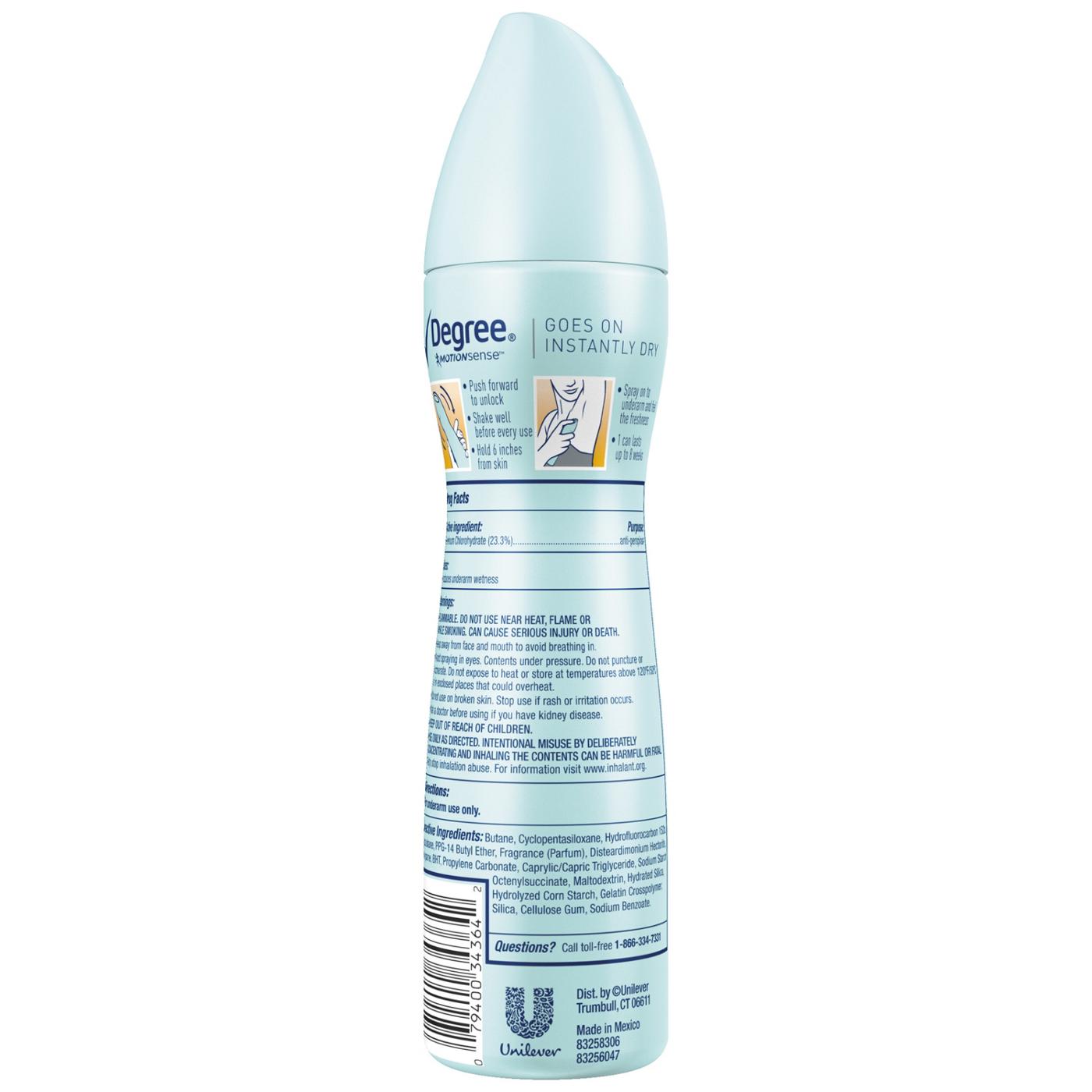 Degree Advanced Antiperspirant Deodorant Dry Spray Sexy Intrigue; image 3 of 3