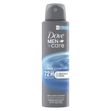 Dove Men+Care Antiperspirant Deodorant Clean Comfort, 3.8 oz