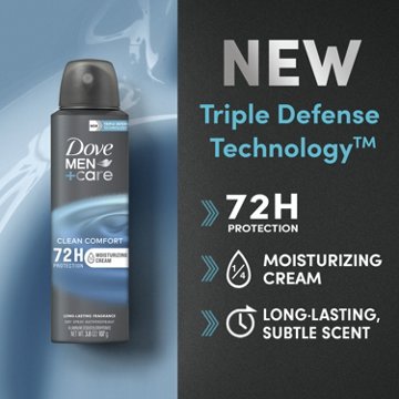 Dove Men+Care Antiperspirant Deodorant Clean Comfort