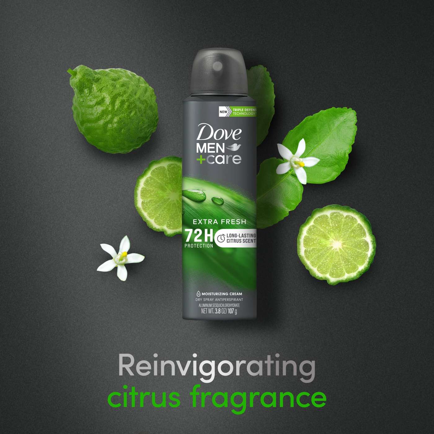 Dove Men+Care Antiperspirant Deodorant Dry Spray Extra Fresh Shop