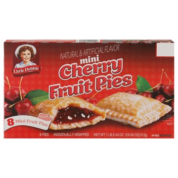 Little Debbie Mini Cherry Fruit Pies, 8 ct
