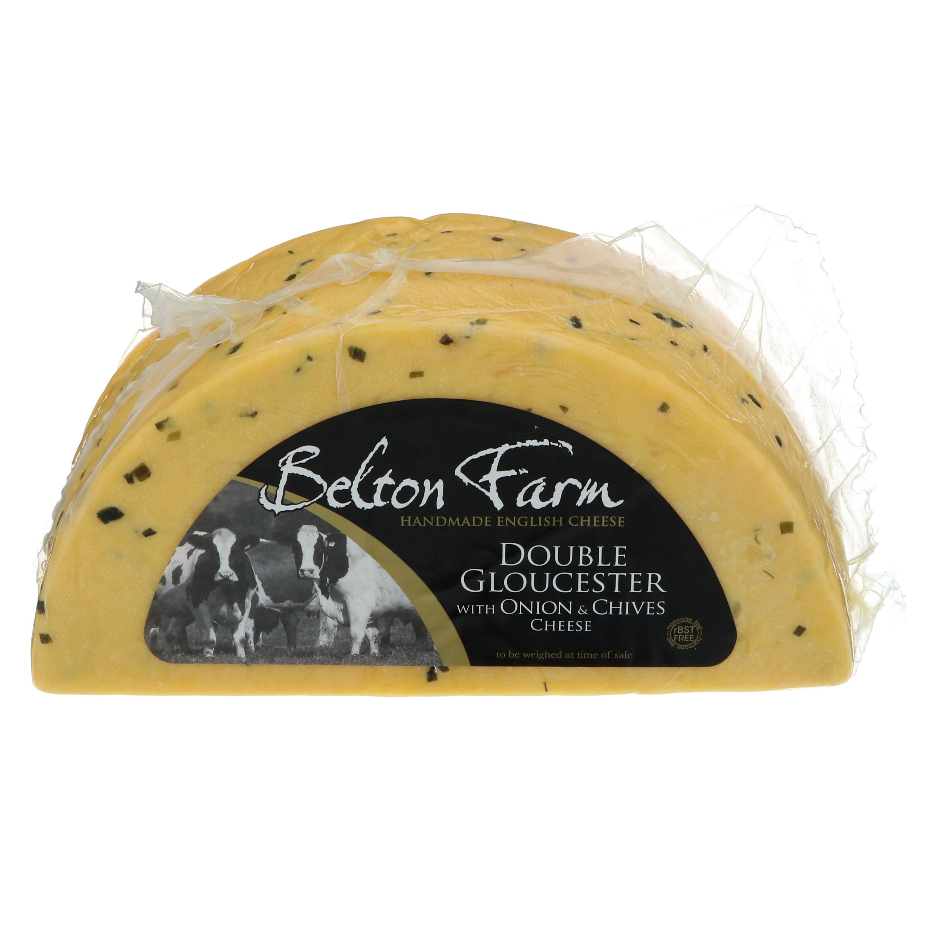 Belton Farm's Double Gloucester Cheese with Onion and Chives Shop