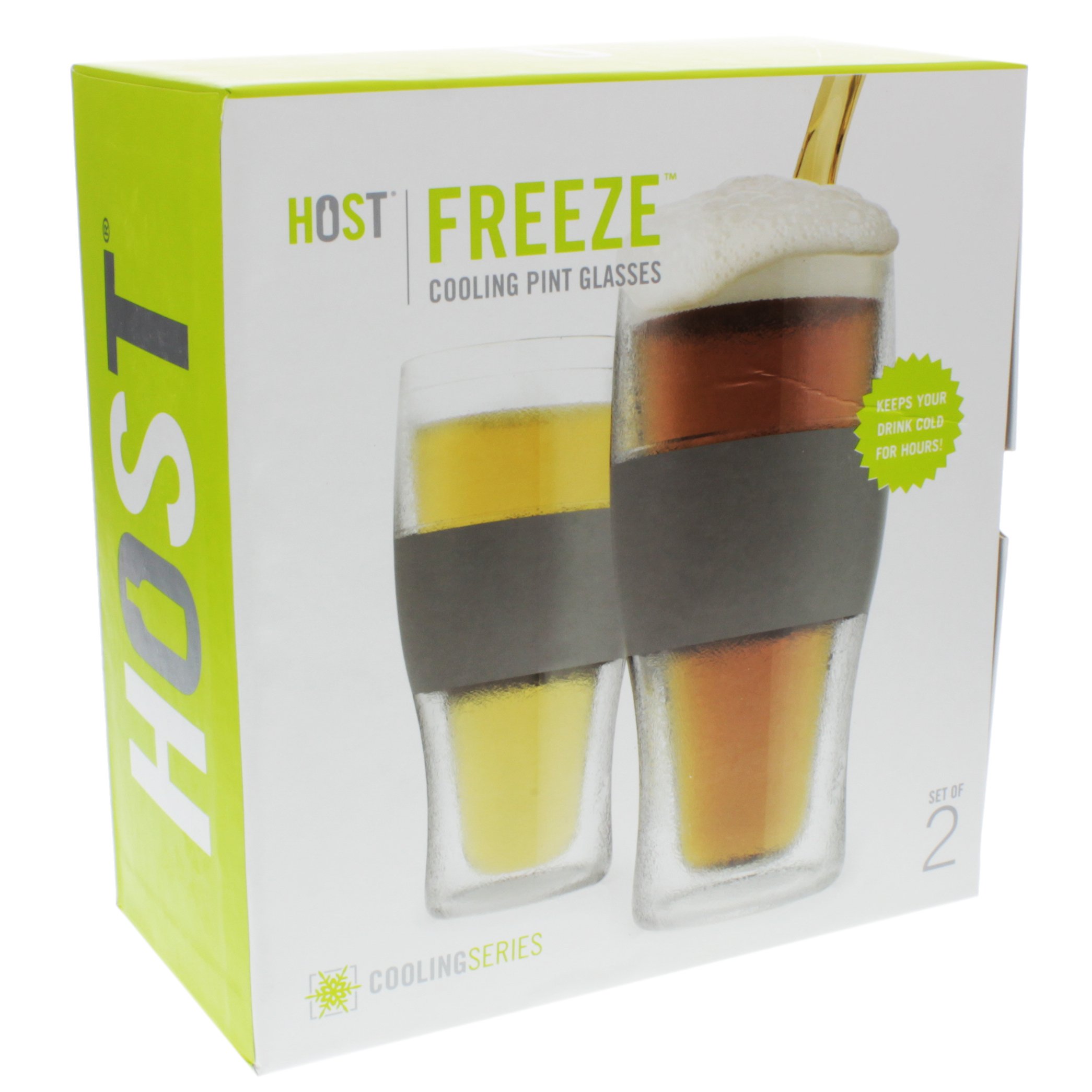 True Fabrications Freeze Cooling Pint Glasses Shop Kitchen & Dining
