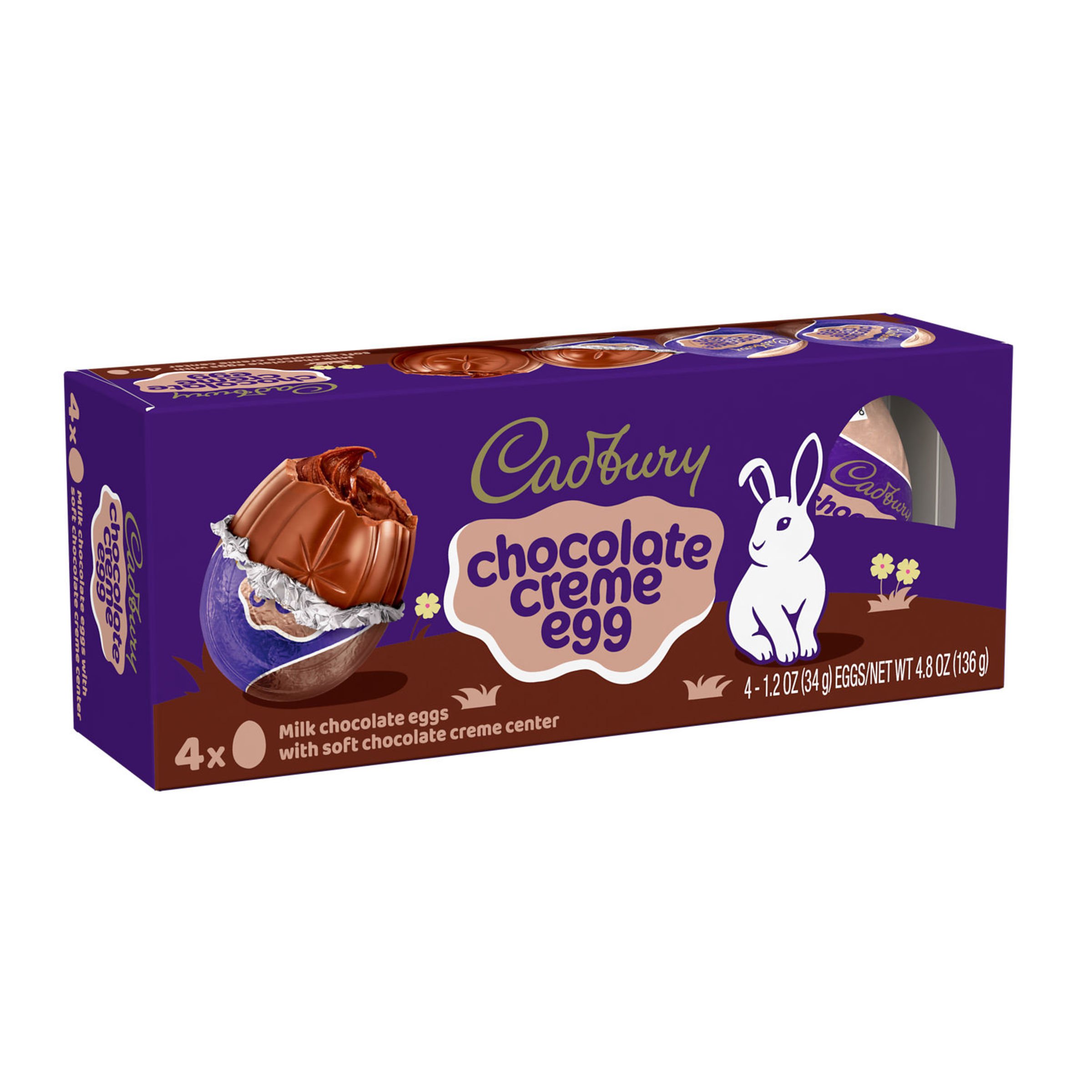 Cadbury Crème filled Milk Chocolate Easter Candy Eggs Shop Candy at HEB