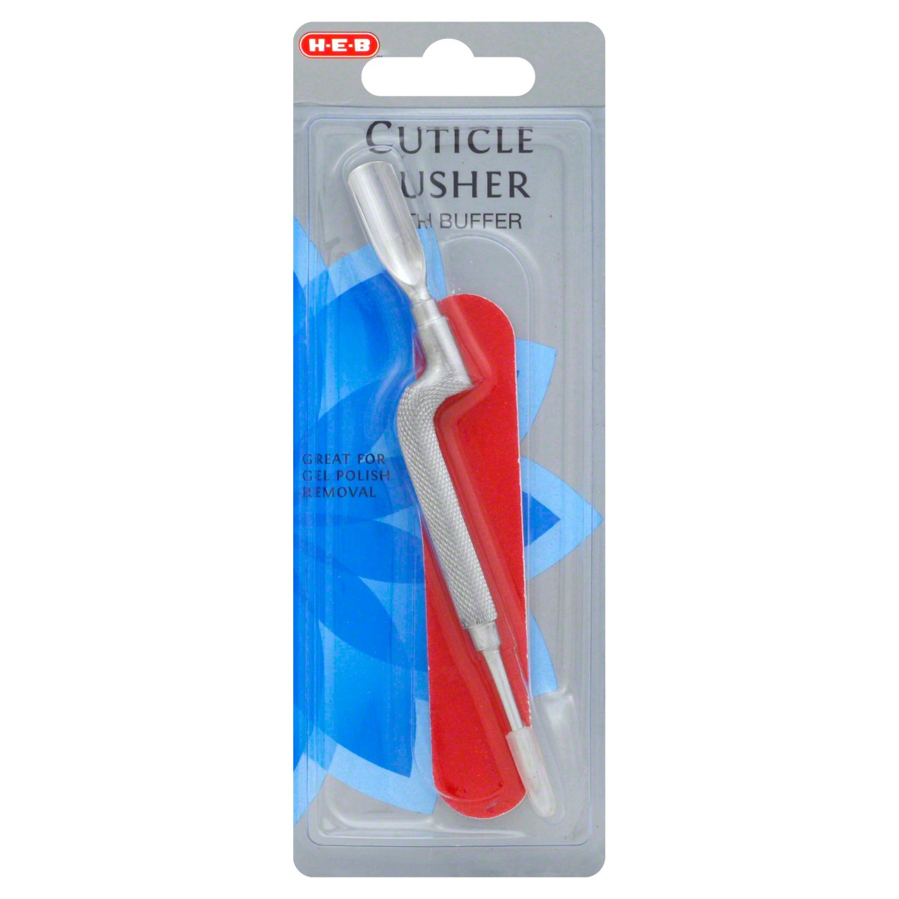 HEB Cuticle Pusher With Buffer Shop Manicure & Pedicure Tools at HEB