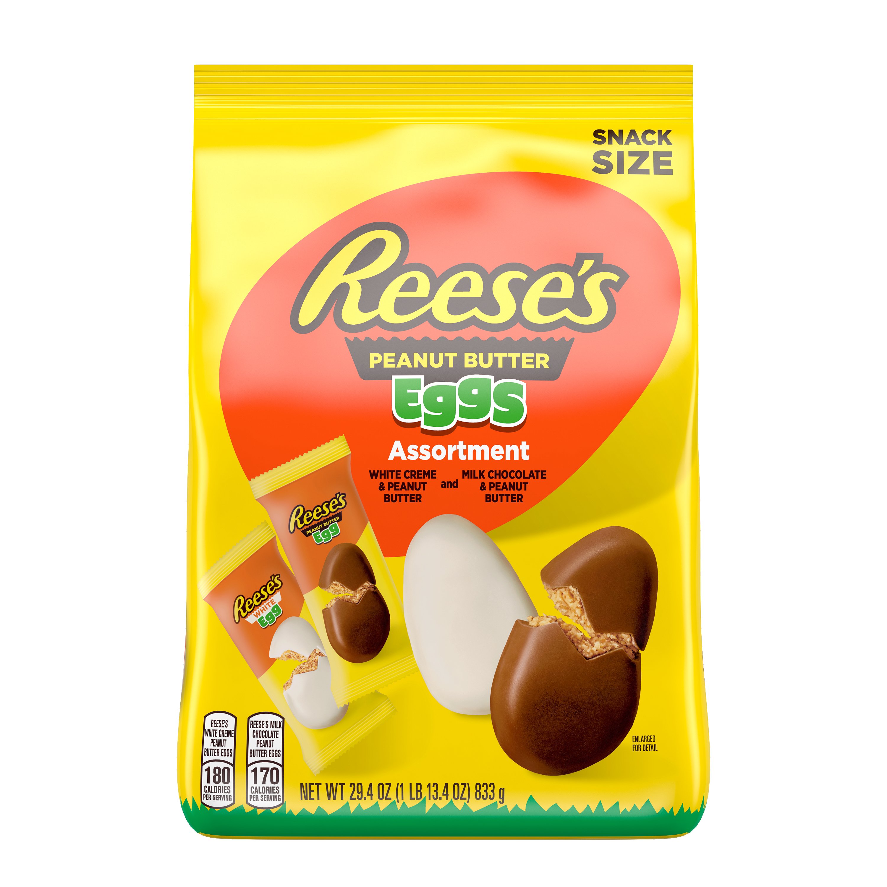 Reese's Assorted Peanut Butter Eggs Snack Size Easter Candy Shop