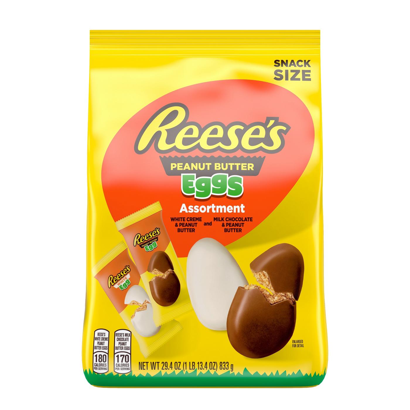 Reese's Assorted Peanut Butter Eggs Snack Size Easter Candy; image 1 of 7