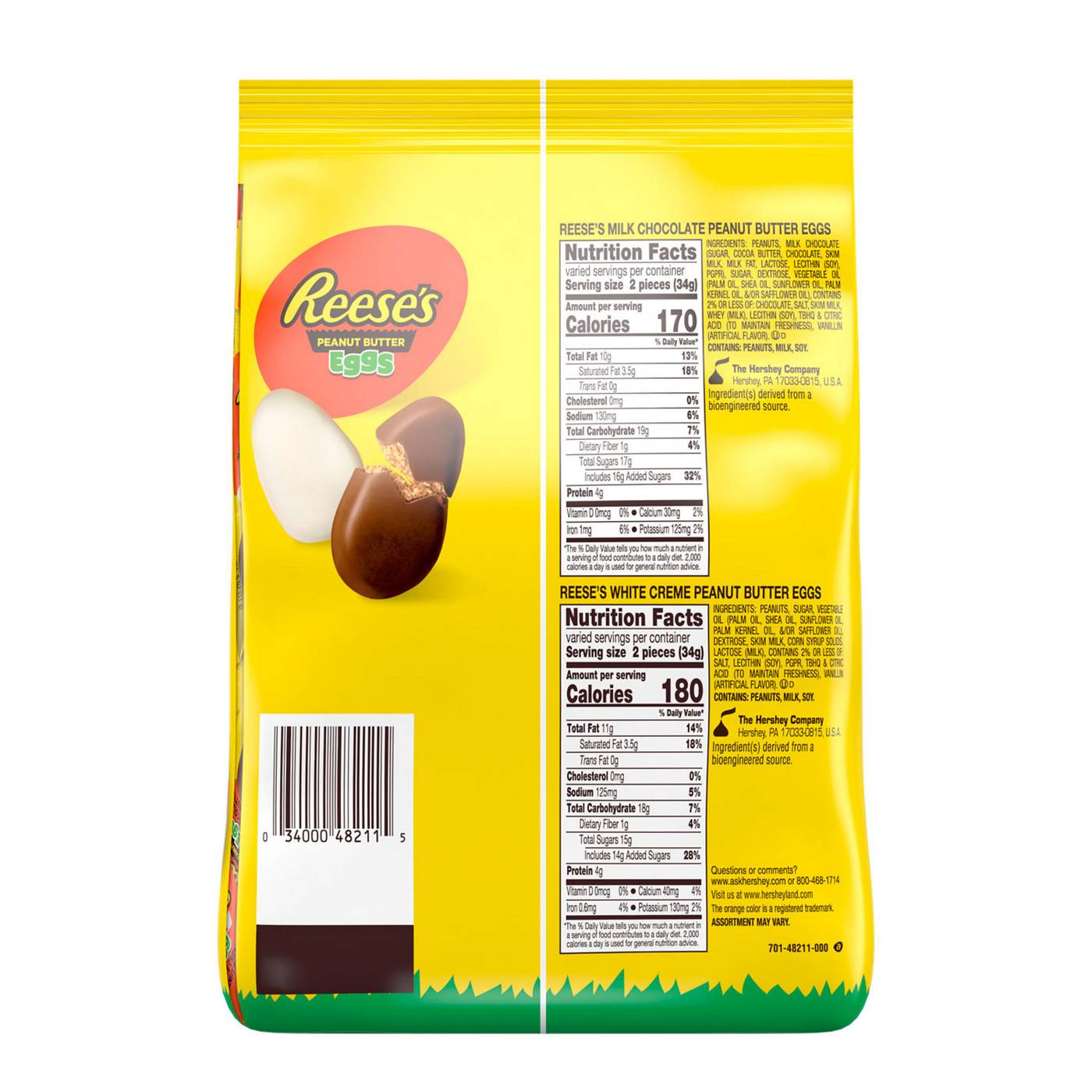 Reese's Assorted Peanut Butter Eggs Snack Size Easter Candy; image 2 of 7