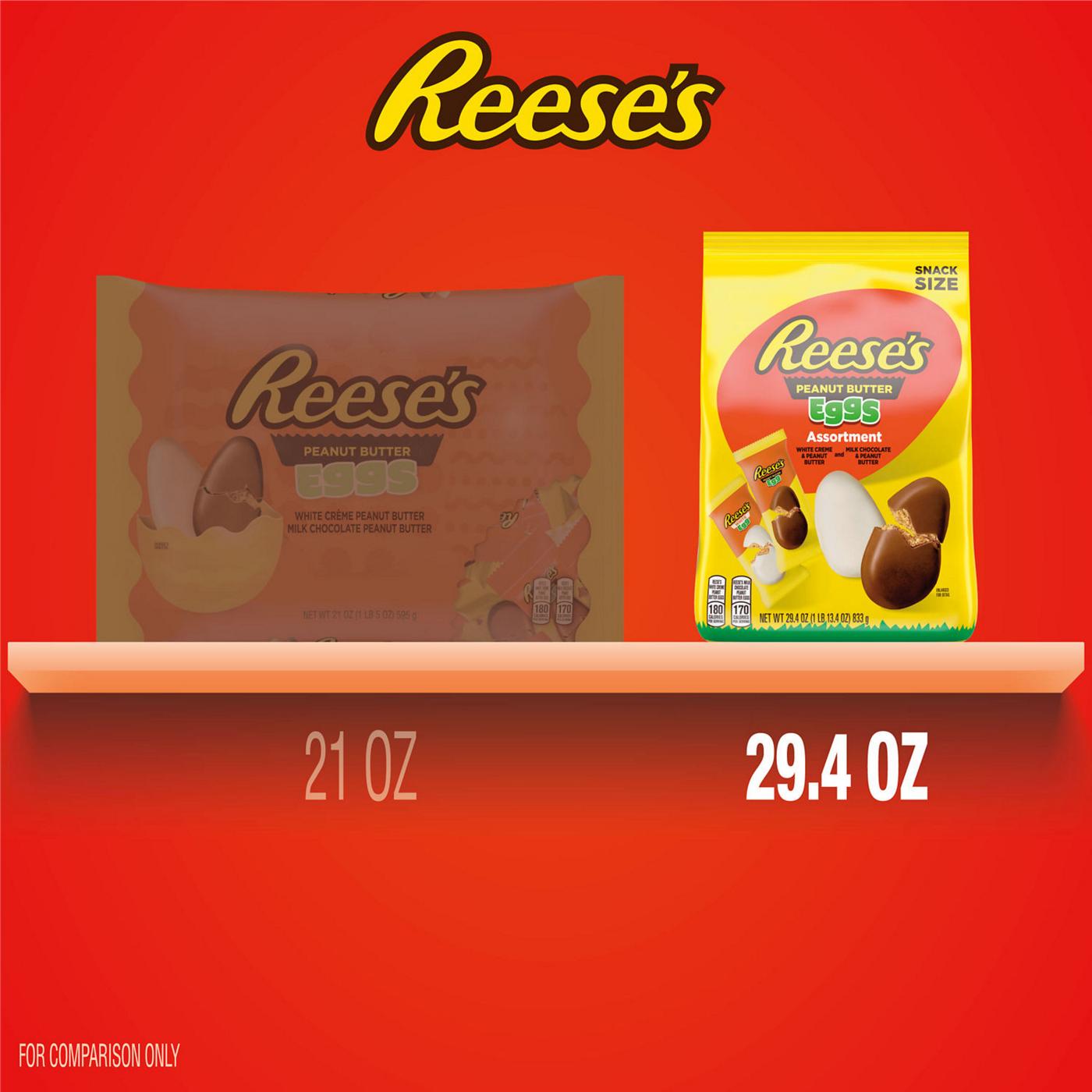 Reese's Assorted Peanut Butter Eggs Snack Size Easter Candy; image 3 of 7