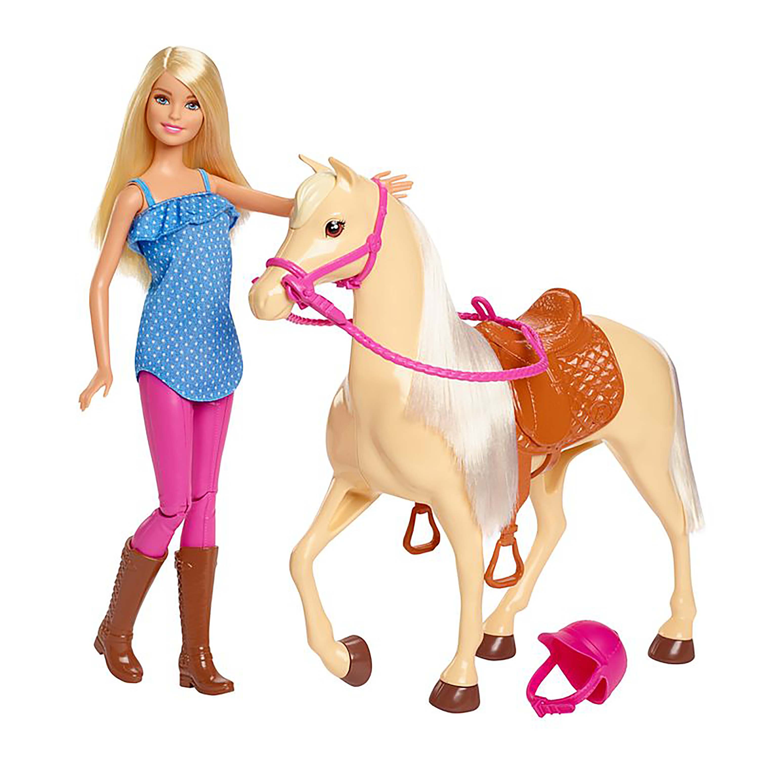 barbie horse set