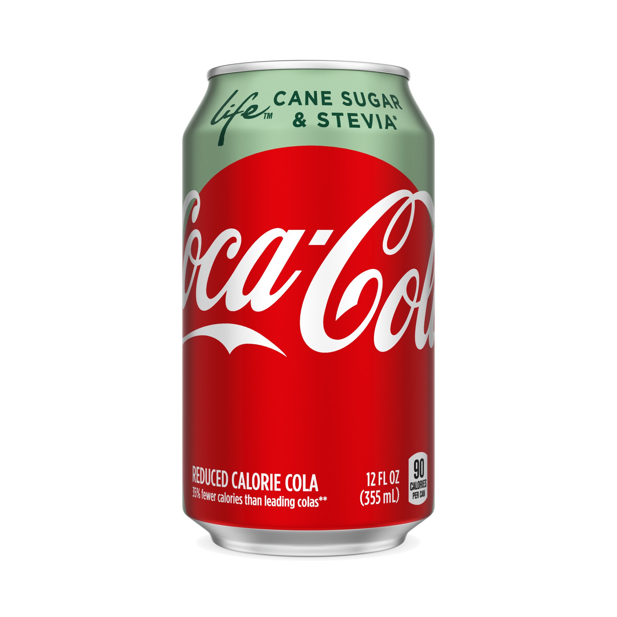 Coca Cola Coke Life Soda 12 Oz Cans Shop Soda At H E B   001834303 1