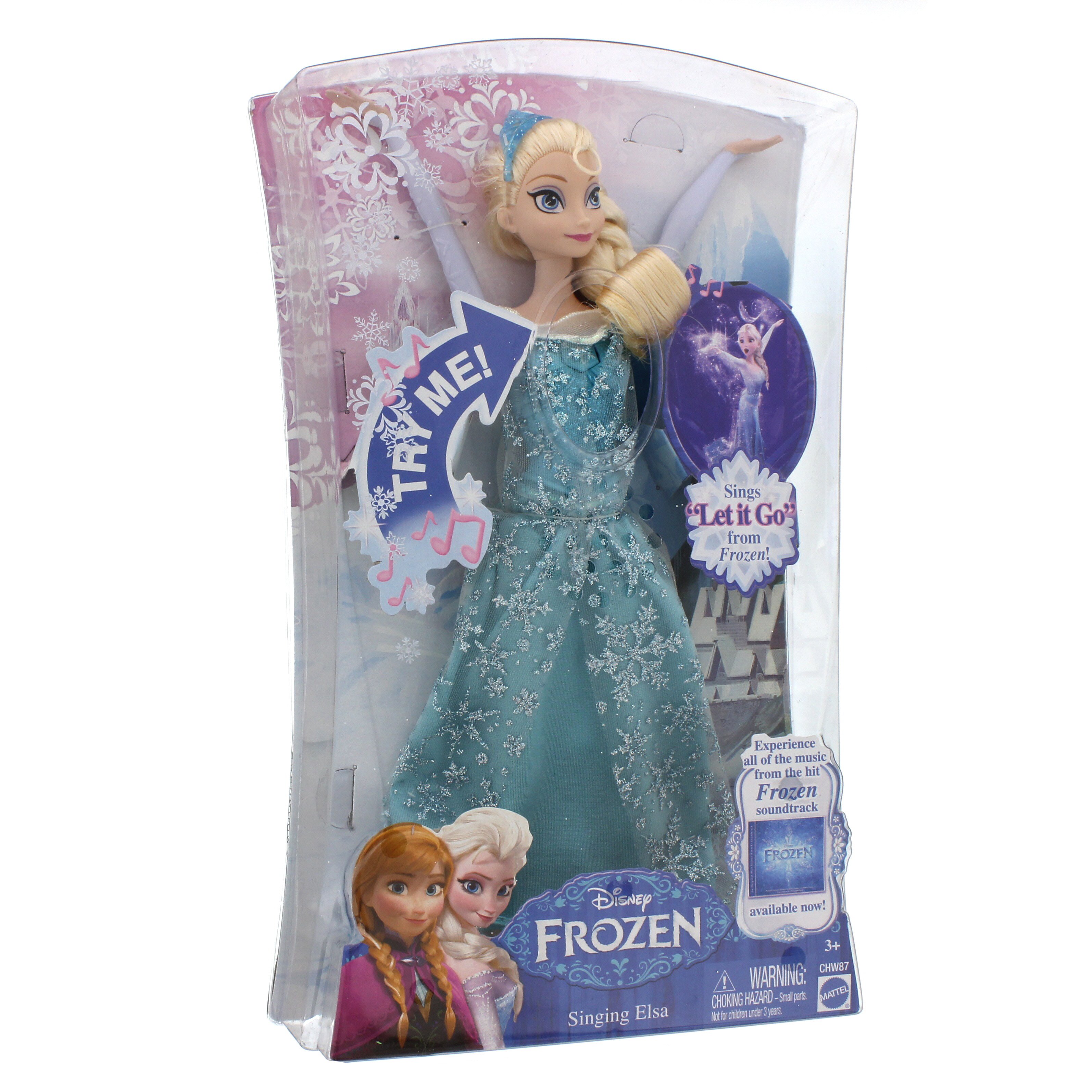 frozen elsa doll singing let it go