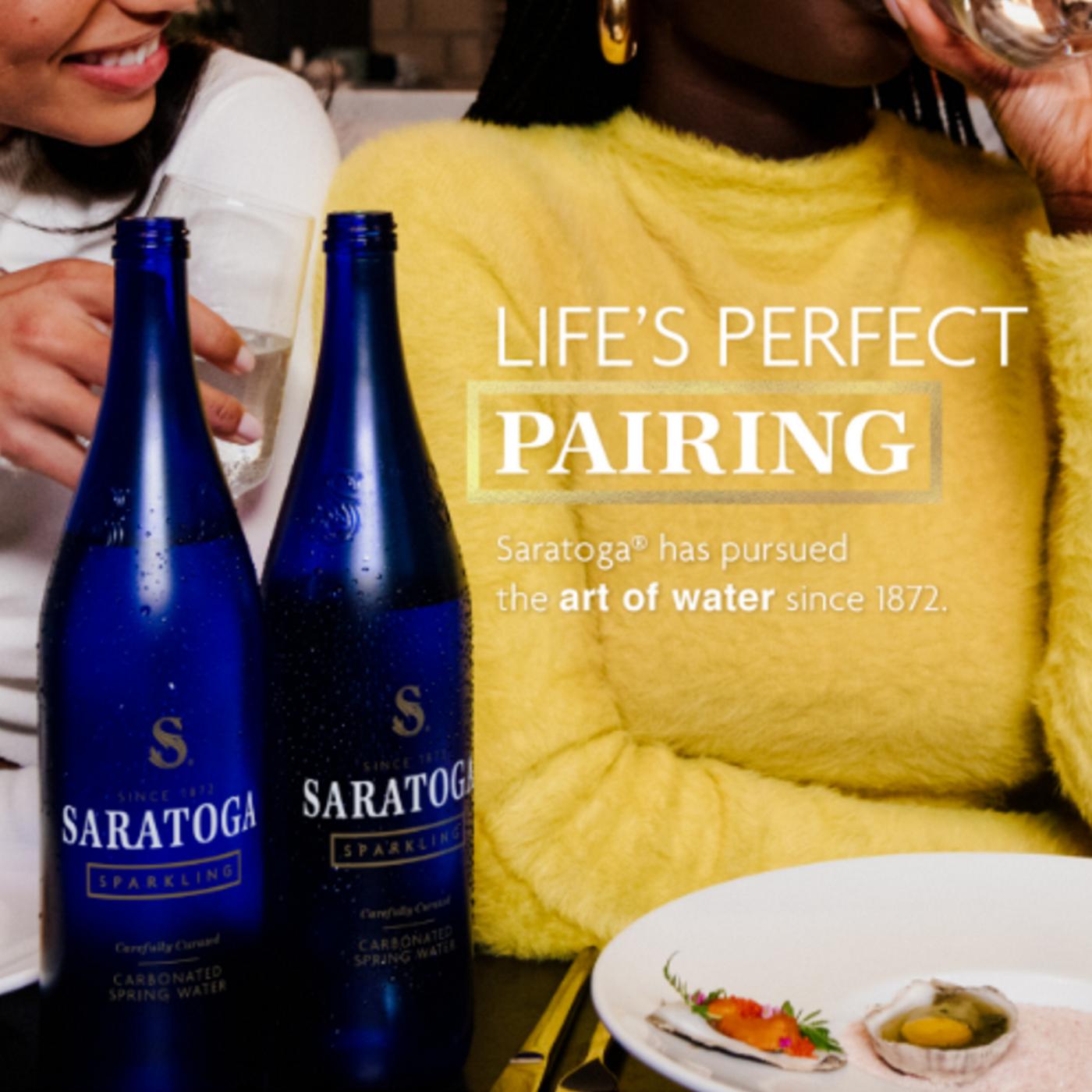 Saratoga Sparkling Spring Water; image 2 of 7