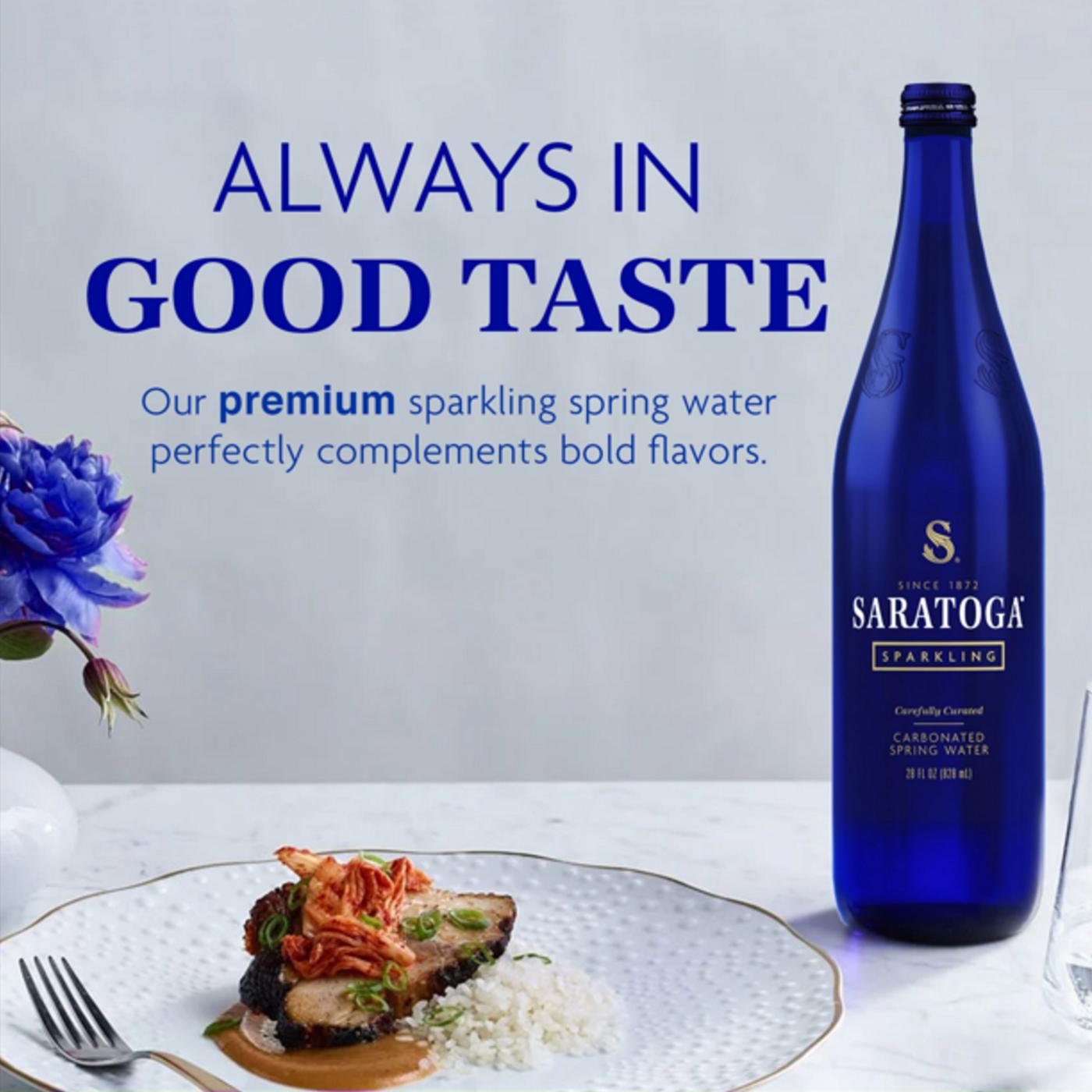 Saratoga Sparkling Spring Water; image 7 of 7