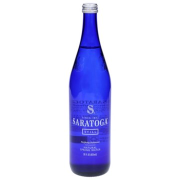 Saratoga Still Natural Spring Water, 28 oz