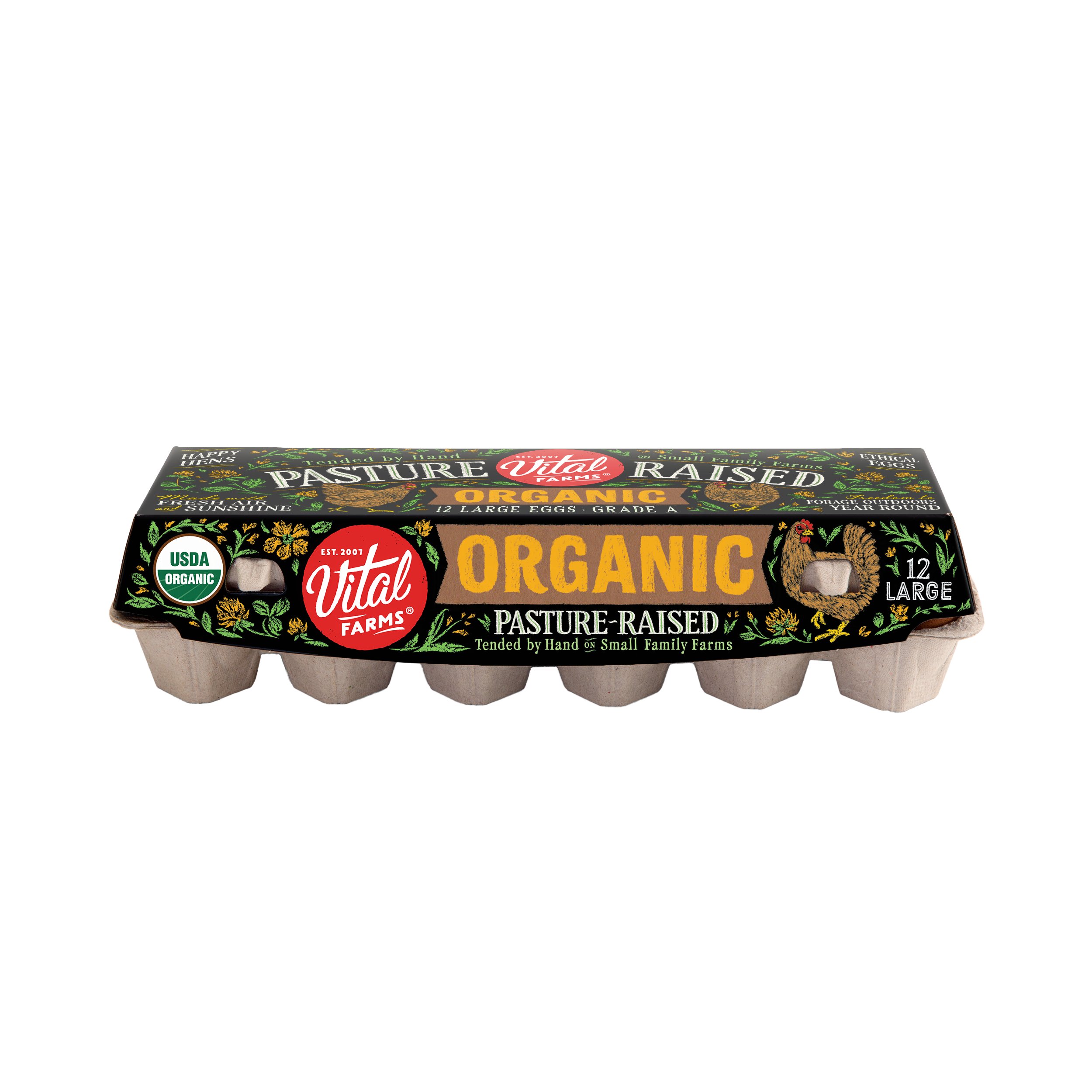 Vital Farms Organic Pasture-Raised Eggs - Shop Eggs & Egg Substitutes ...