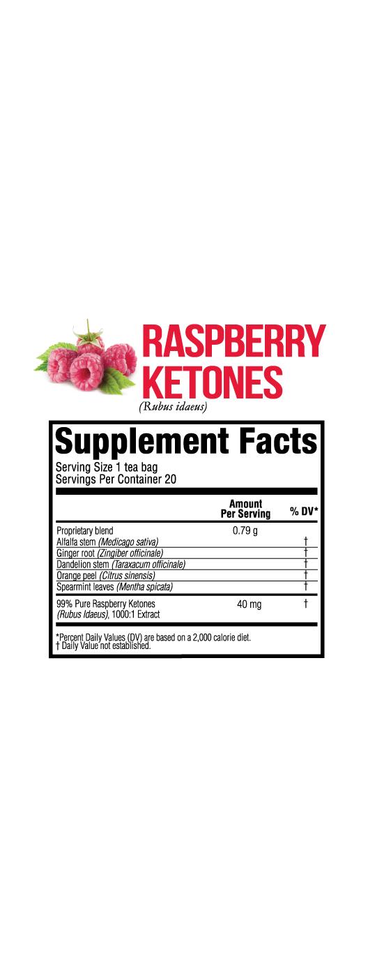 Greenside Raspberry Ketones Herbal Tea; image 2 of 2