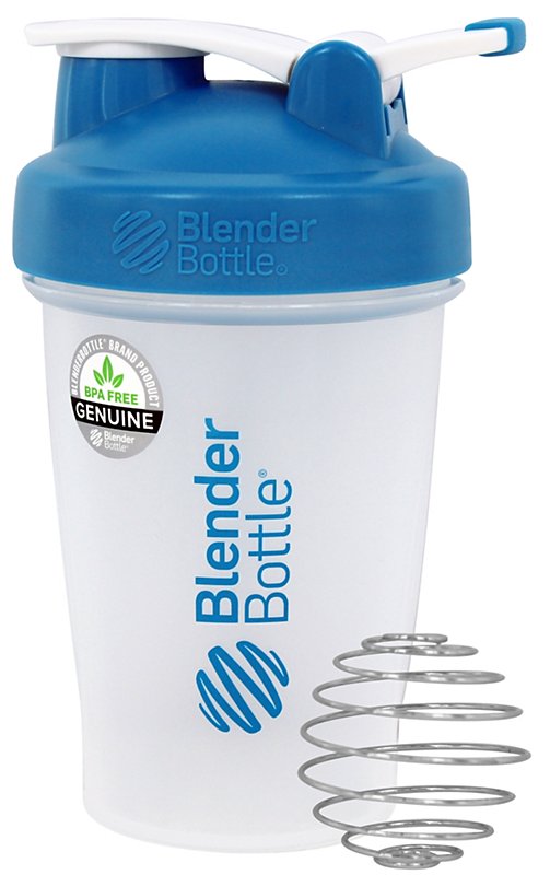 28-Ounce BlenderBottle Classic Loop Top Shaker Bottle Aqua/Aqua 