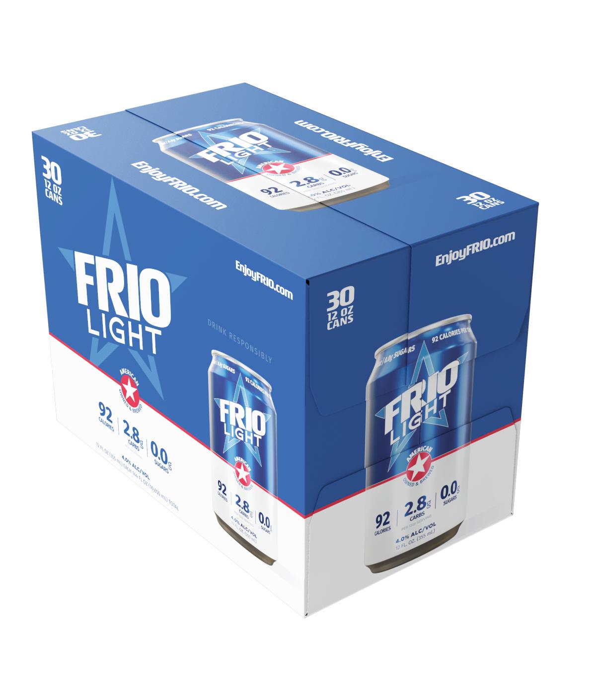 Frio Light American Brewed Beer 12 oz Cans; image 2 of 2