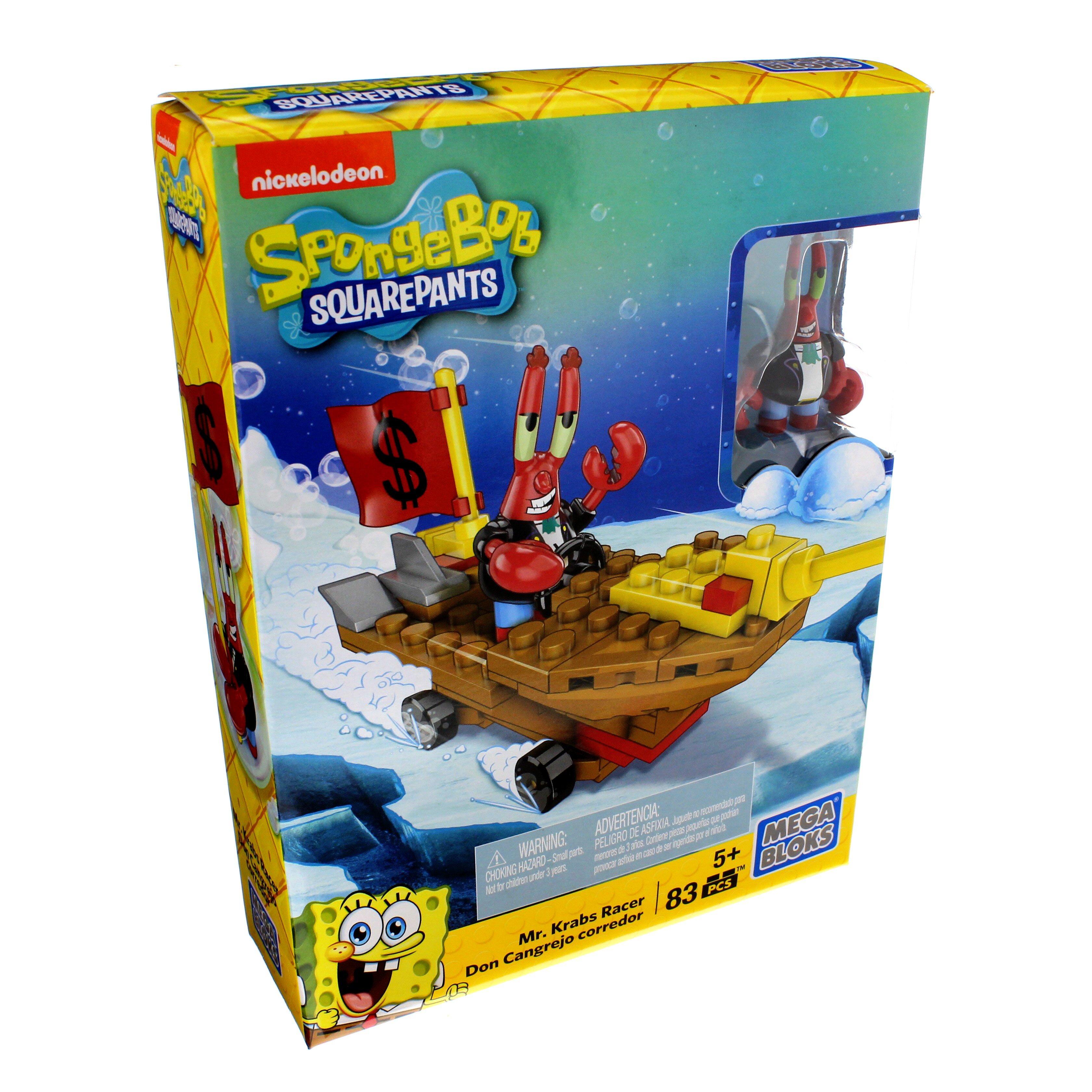 Mega Bloks Assorted SpongeBob SquarePants Racers