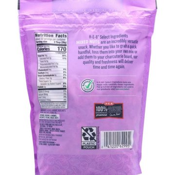 H-E-B Deluxe Unsalted Roasted Mixed Nuts