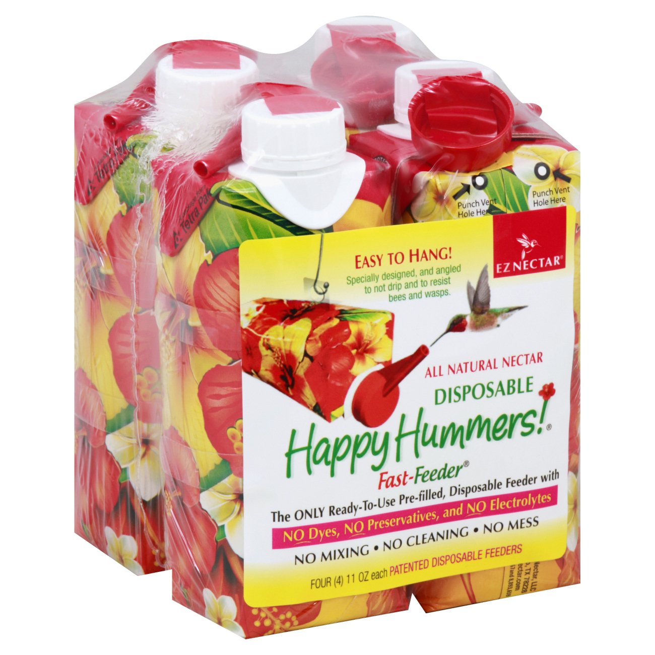 EZ Nectar Disposable Hummingbird Feed & Nectar Shop Birds at HEB
