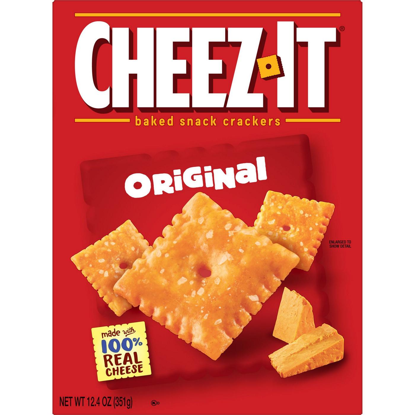 Cheez-It Original Cheese Crackers; image 1 of 2