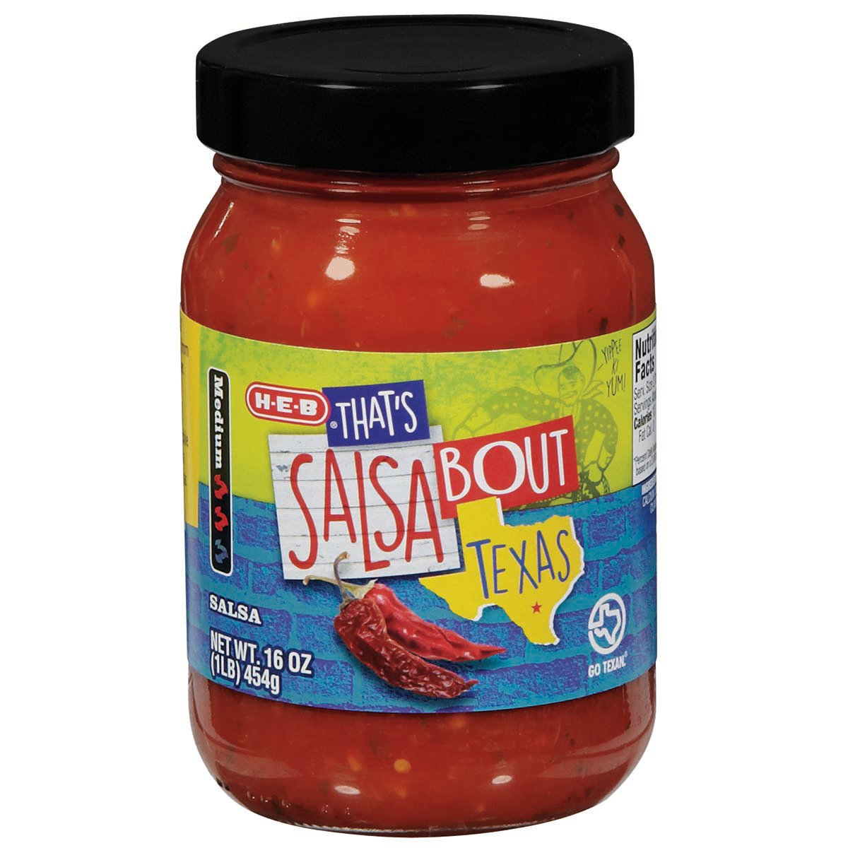 H-E-B That's Salsa Bout Texas Medium Salsa - Shop Salsa & Dip At H-E-B