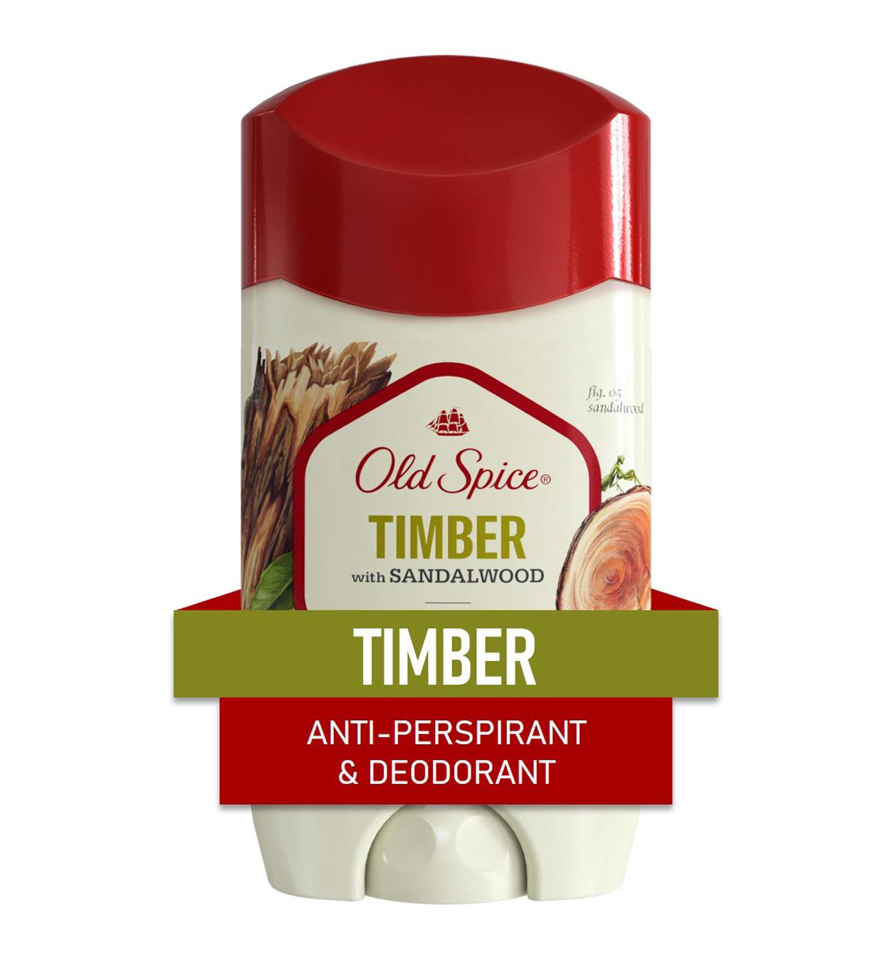 Old Spice Antiperspirant Deodorant - Timber; image 1 of 9