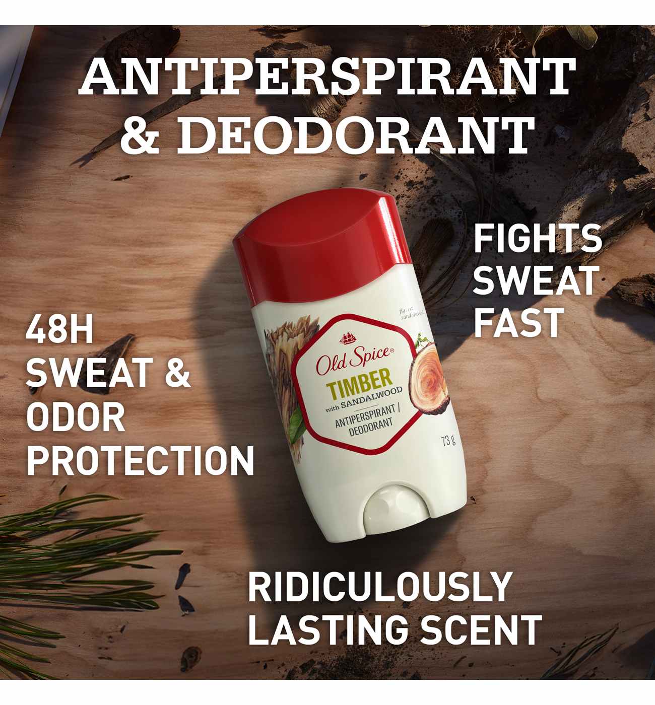 Old Spice Antiperspirant Deodorant - Timber; image 4 of 9