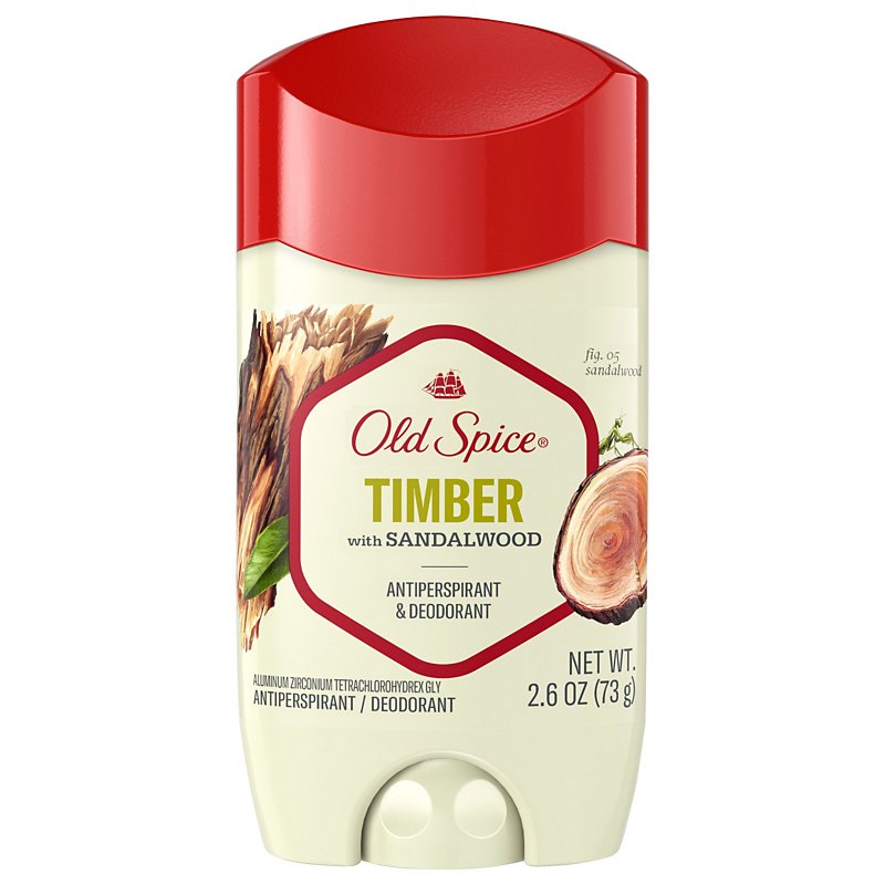 Old Spice Fresher Invisible Solid Deodorant, Timber With Sandalwood Scent - Shop Bath & Skin at H-E-B