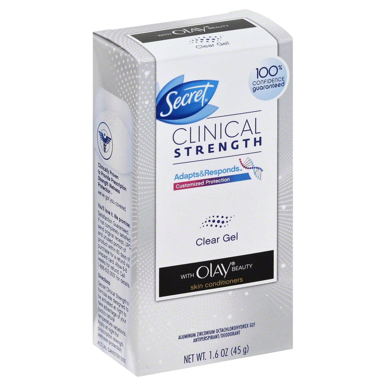 Secret Clinical Strength Clear Gel With Olay Beauty Skin Conditioners Shop Deodorant