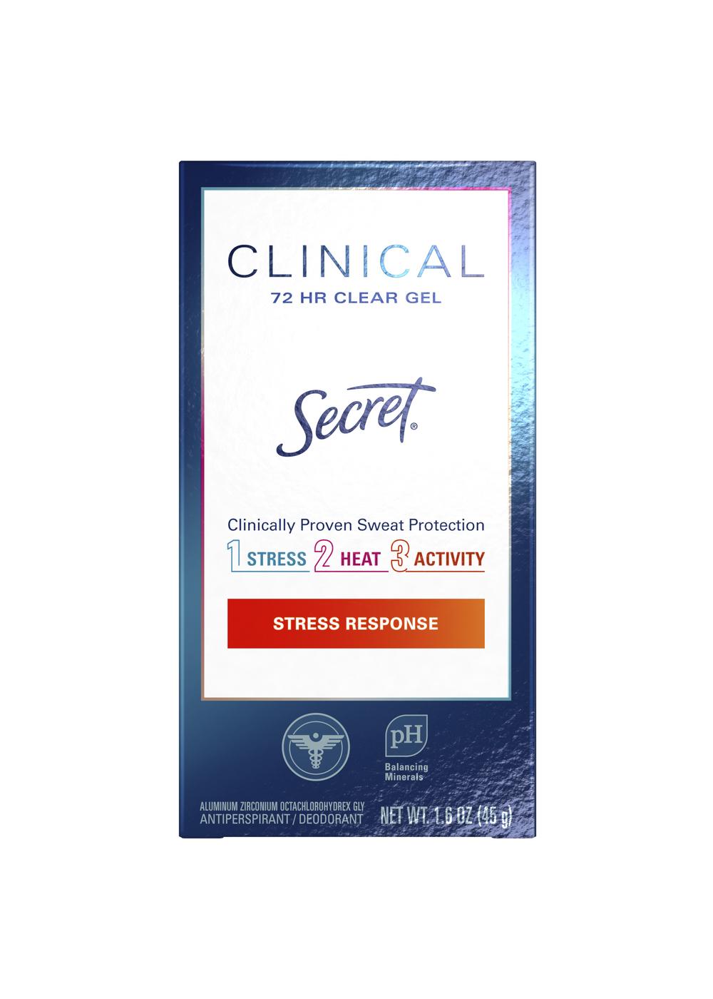 Secret Clinical 72 Hr Antiperspirant Deodorant - Stress Response; image 1 of 8