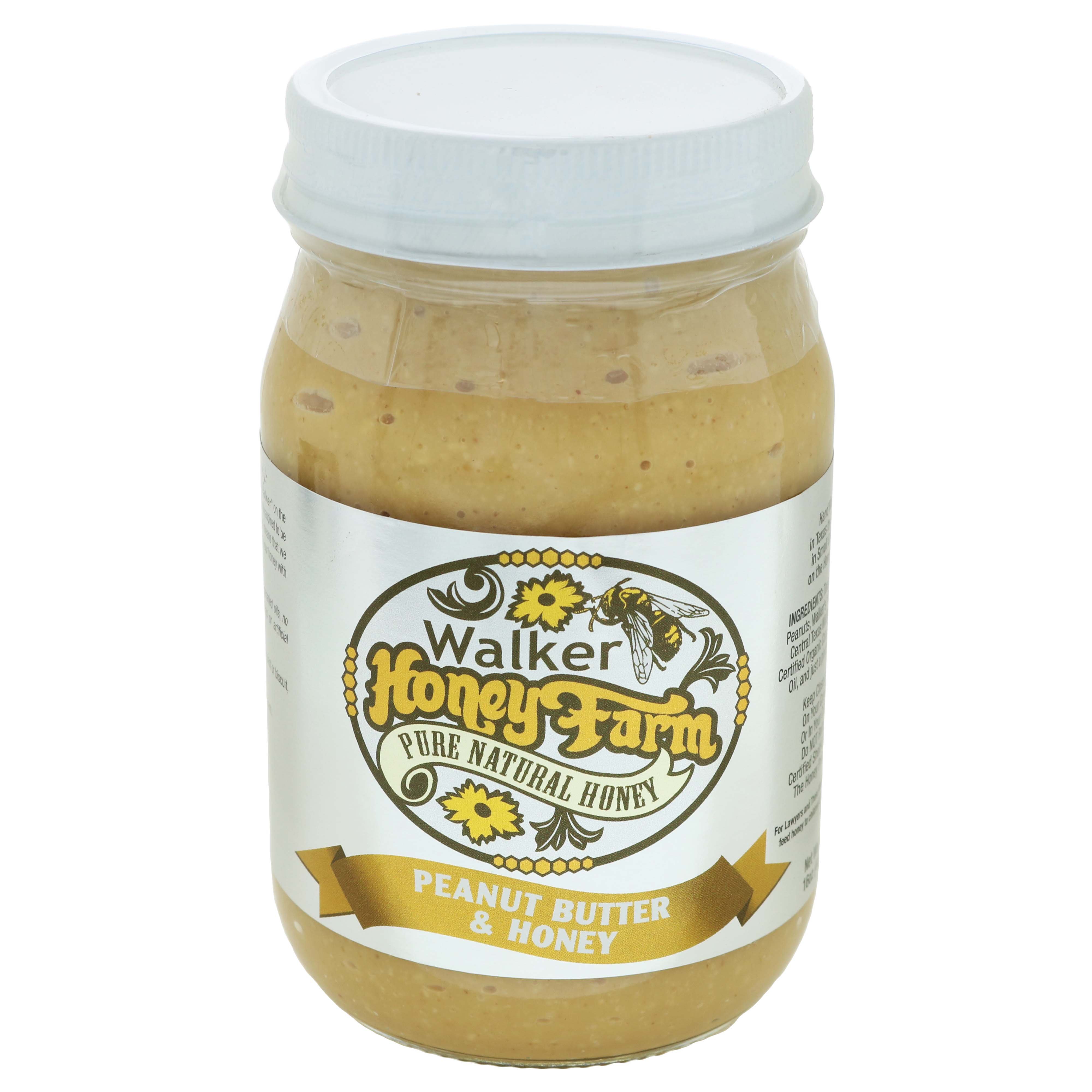Walker Honey Farm Premium Peanut Butter & Honey Shop Peanut Butter at
