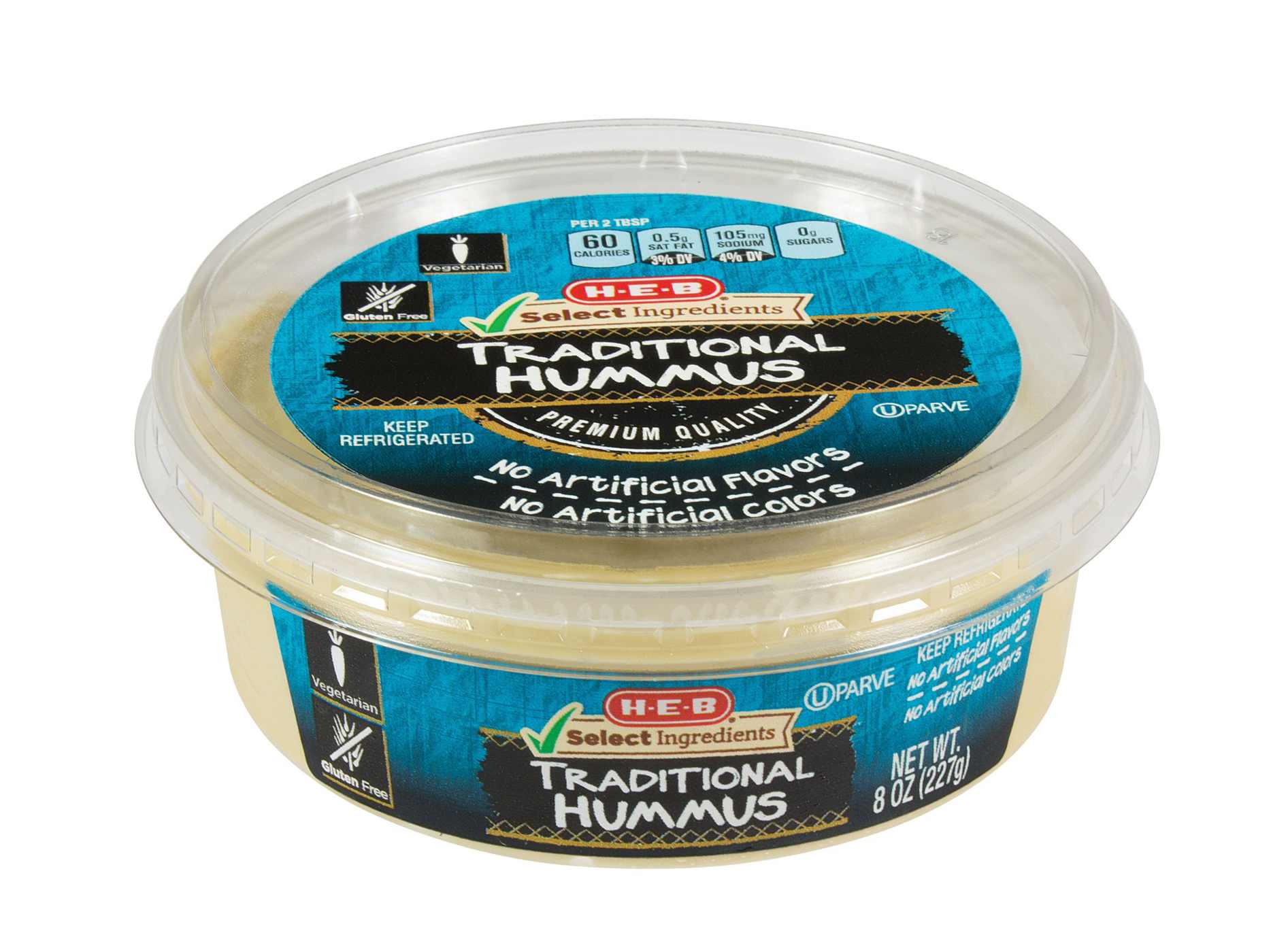 H-E-B Select Ingredients Traditional Hummus; image 1 of 2